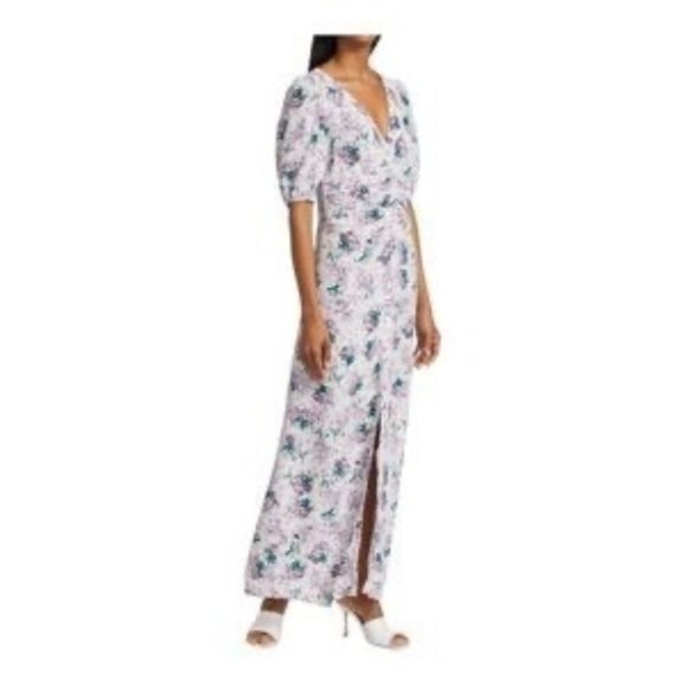 NWOT by TIMO summer floral dress button front size XS